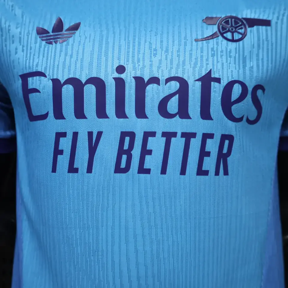 Foto 6 de Camiseta de portero del Arsenal, 26-27, azul claro, tallas S-2XL
