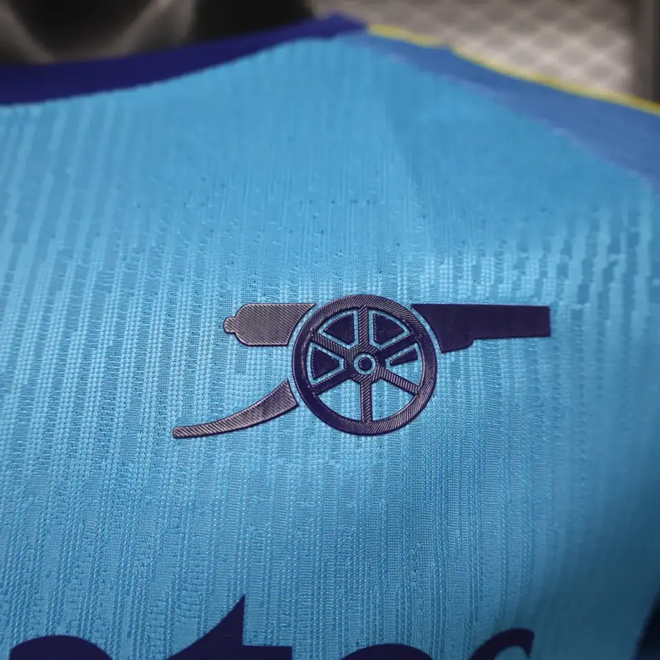 Foto 8 de Camiseta de portero del Arsenal, 26-27, azul claro, tallas S-2XL