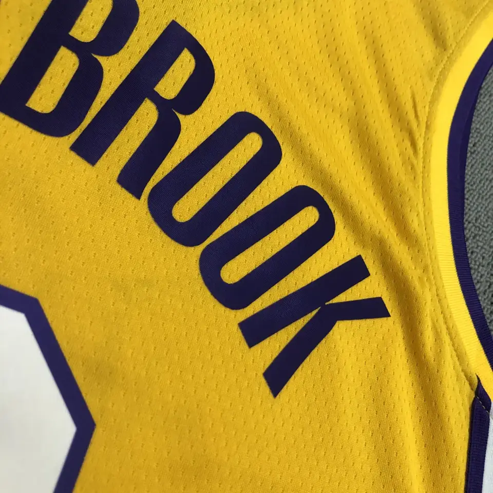 Foto 4 de Lakers cuello en V amarillo #0 Westbrook
