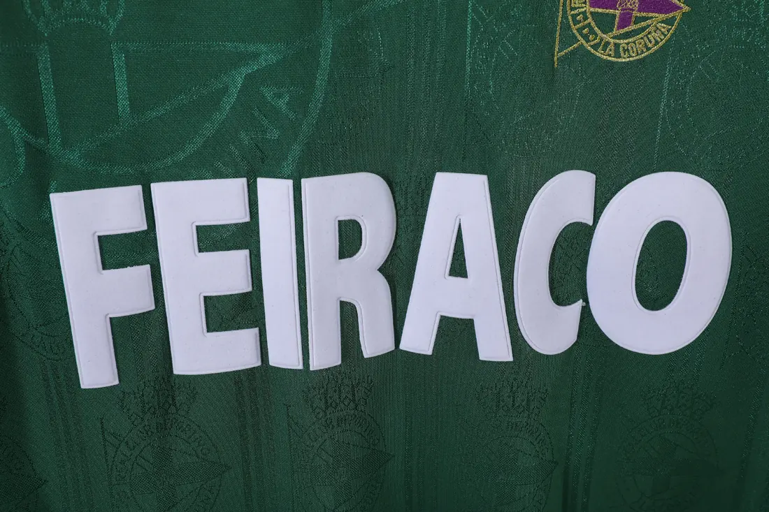 Foto 6 de Manga larga: Temporada 1999/00 Deportivo de La Coruña visitante verde 3 B