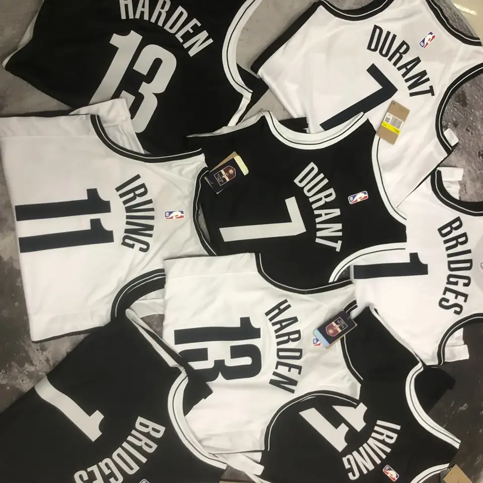 Foto 2 de Temporada 23 Nets negro número 11 Irving