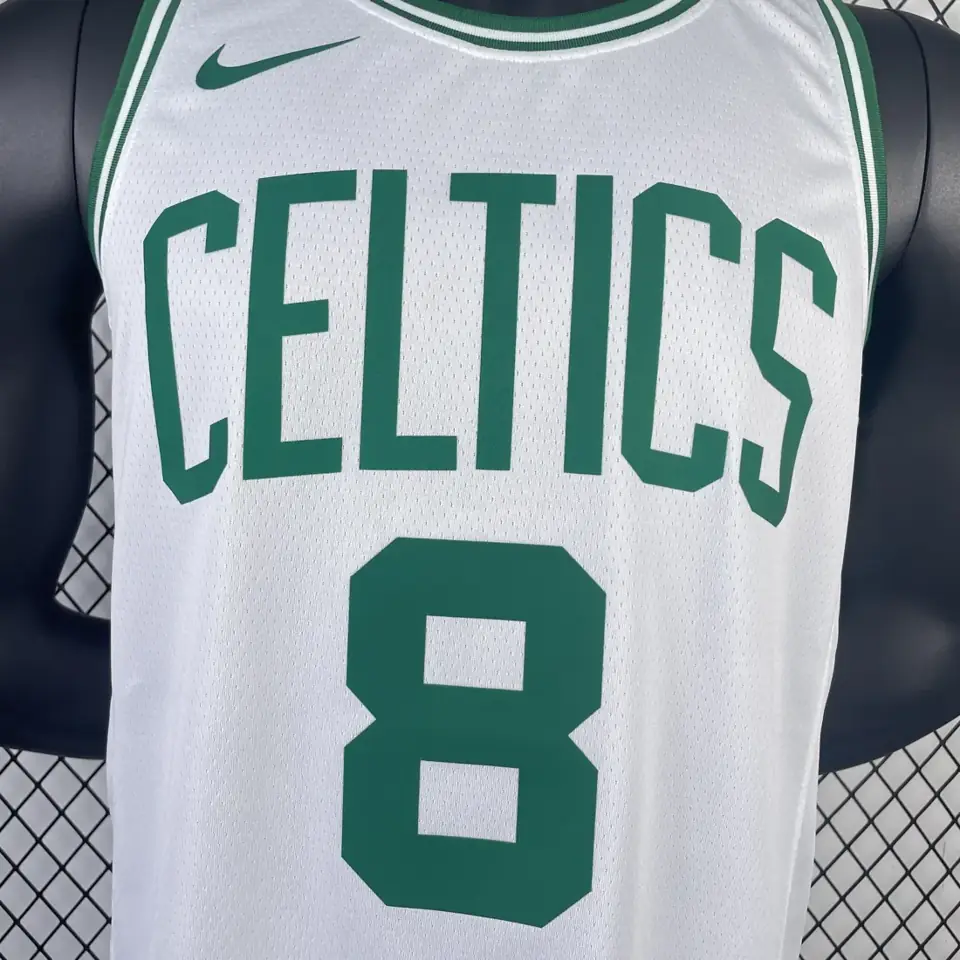 Foto 6 de Temporada 23 Celtics blanca n.º 8 Porzingis