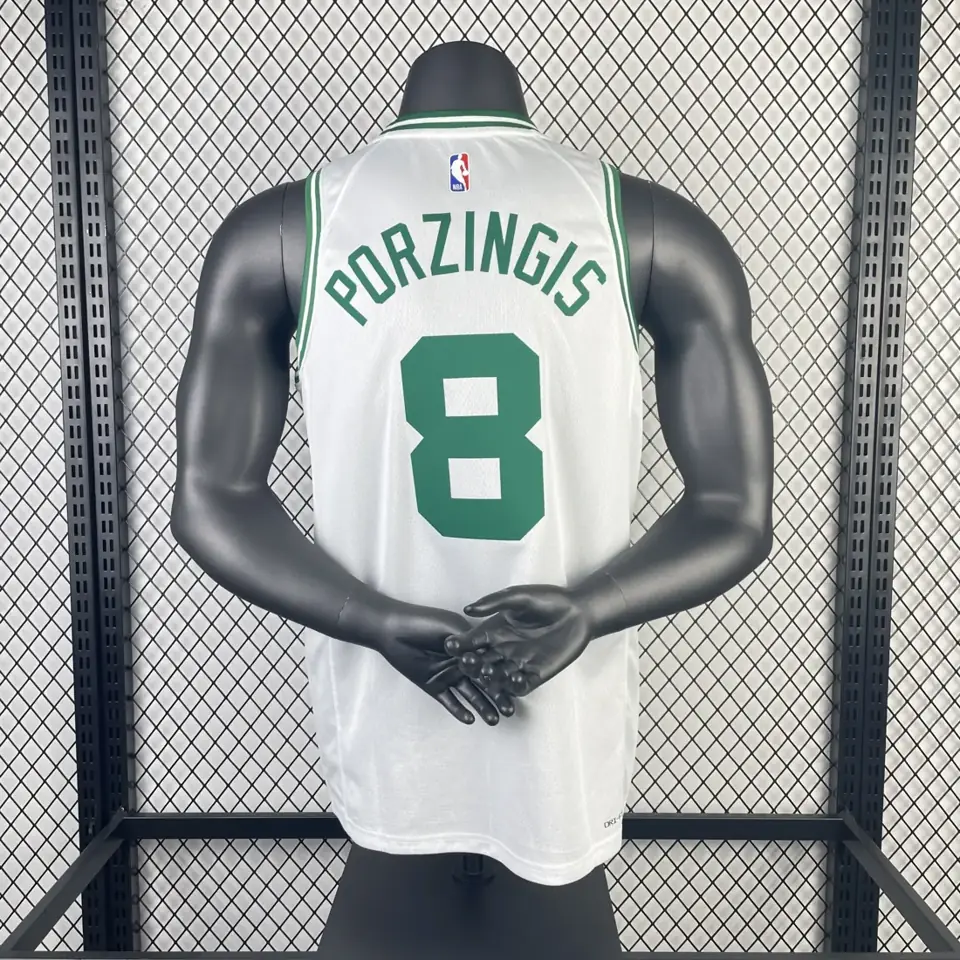 Foto 7 de Temporada 23 Celtics blanca n.º 8 Porzingis
