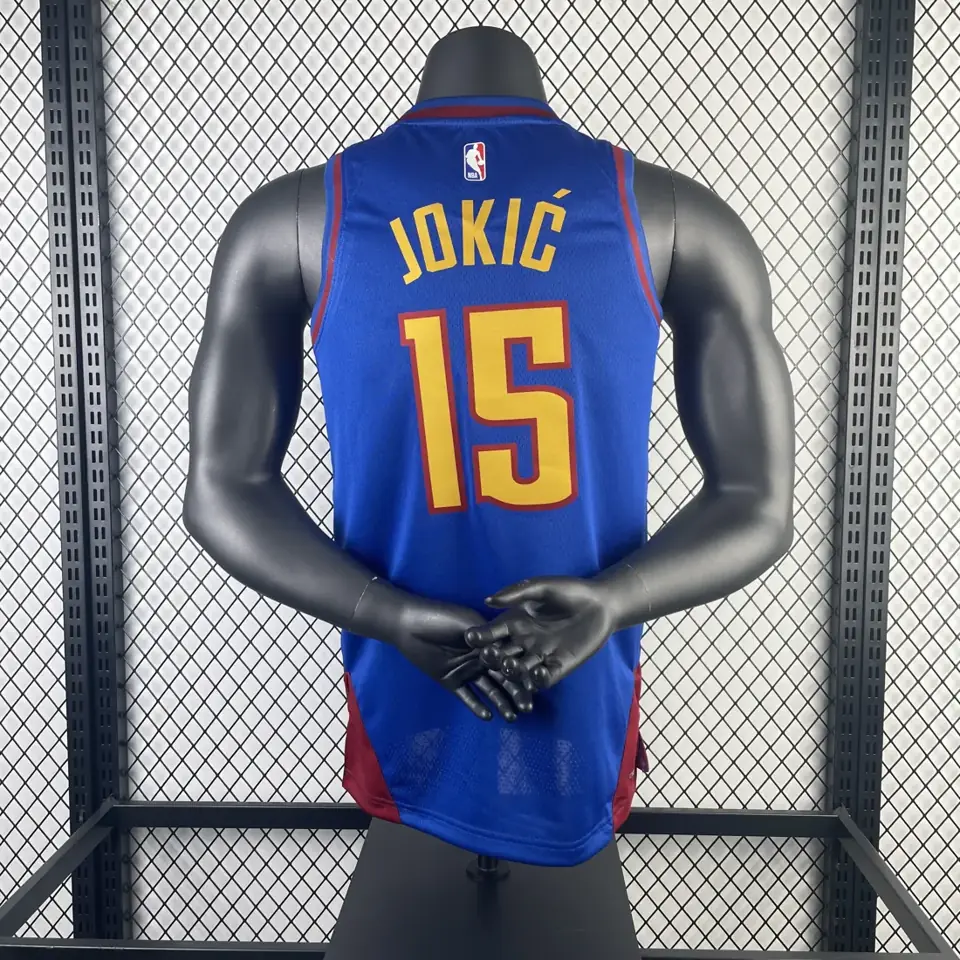 Foto 2 de Temporada 23 Denver Nuggets Edición Jordan limitada Nº 15 Nikola Jokic