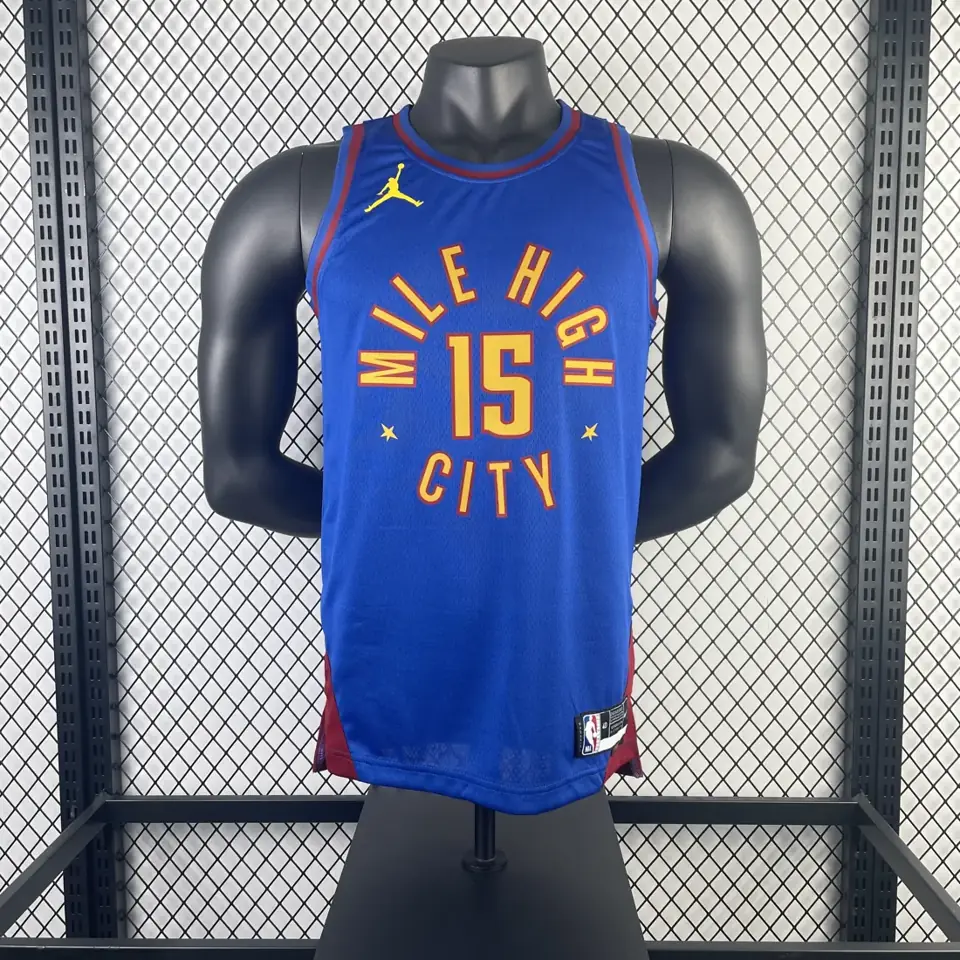Foto 3 de Temporada 23 Denver Nuggets Edición Jordan limitada Nº 15 Nikola Jokic