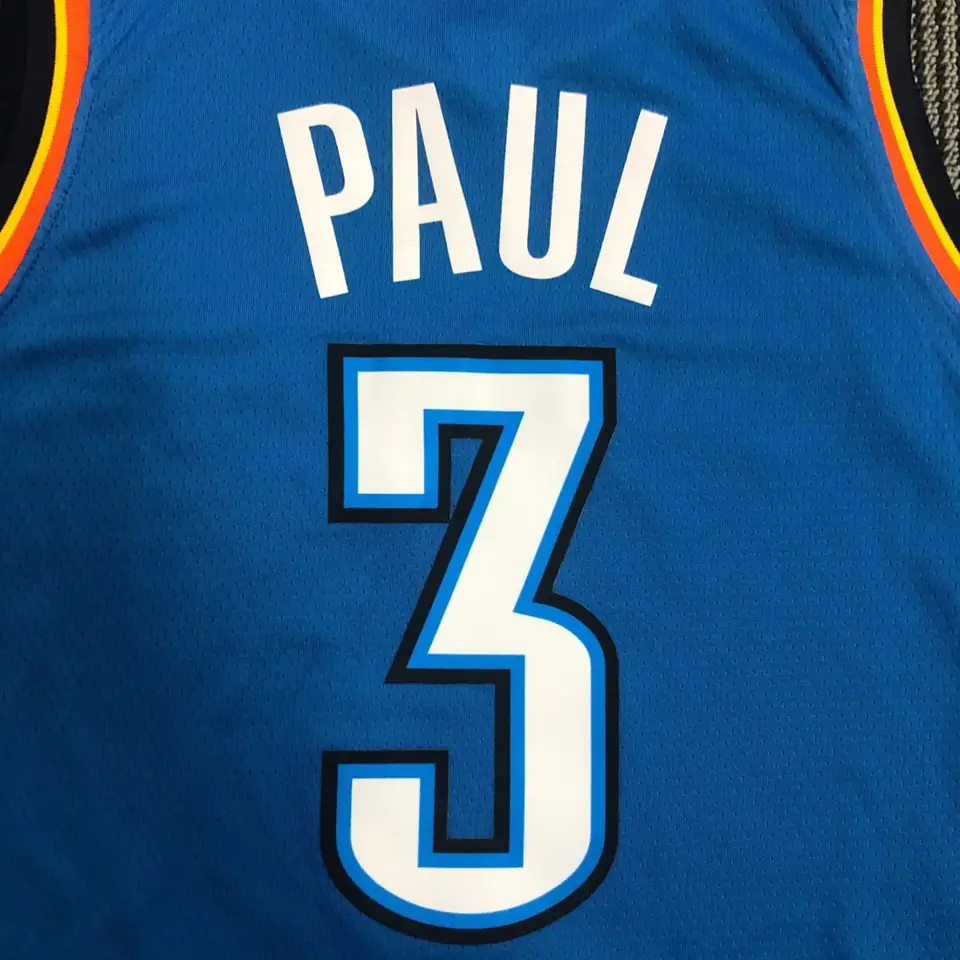 Foto 8 de Camiseta azul de los Thunder n.º 3 Paul