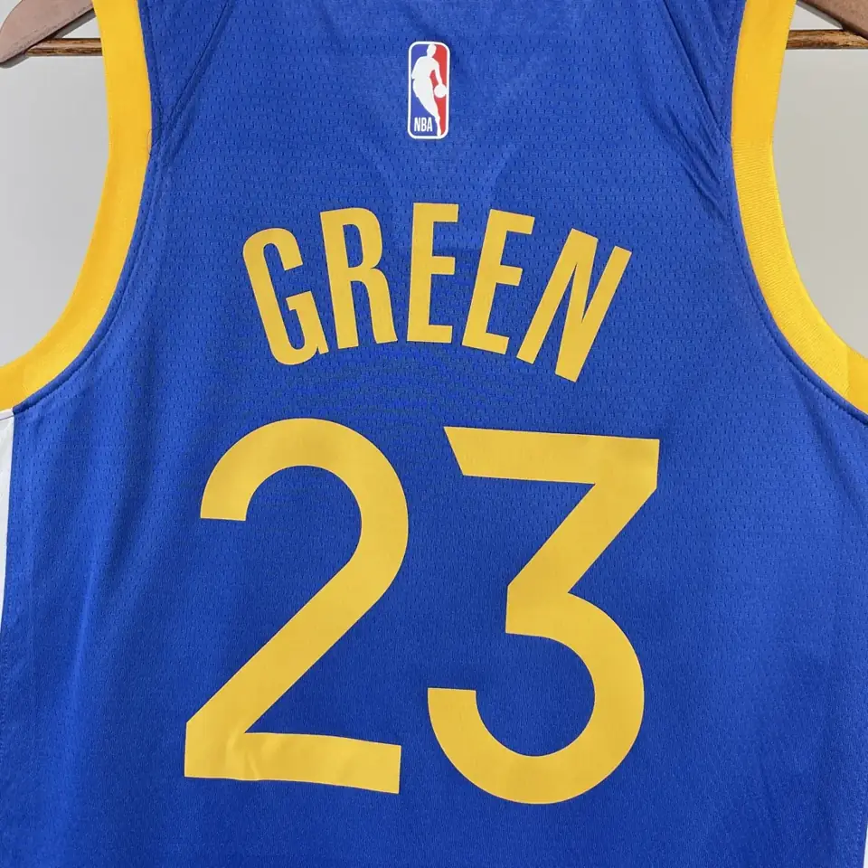 Foto 8 de Temporada 23 Golden State Warriors visitante azul número 23 Green