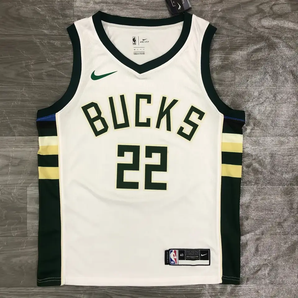 Foto 1 de Temporada 21 Bucks BUCKS local blanco nº 22 Middleton
