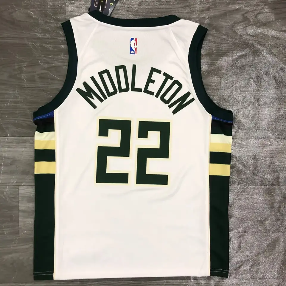 Foto 4 de Temporada 21 Bucks BUCKS local blanco nº 22 Middleton