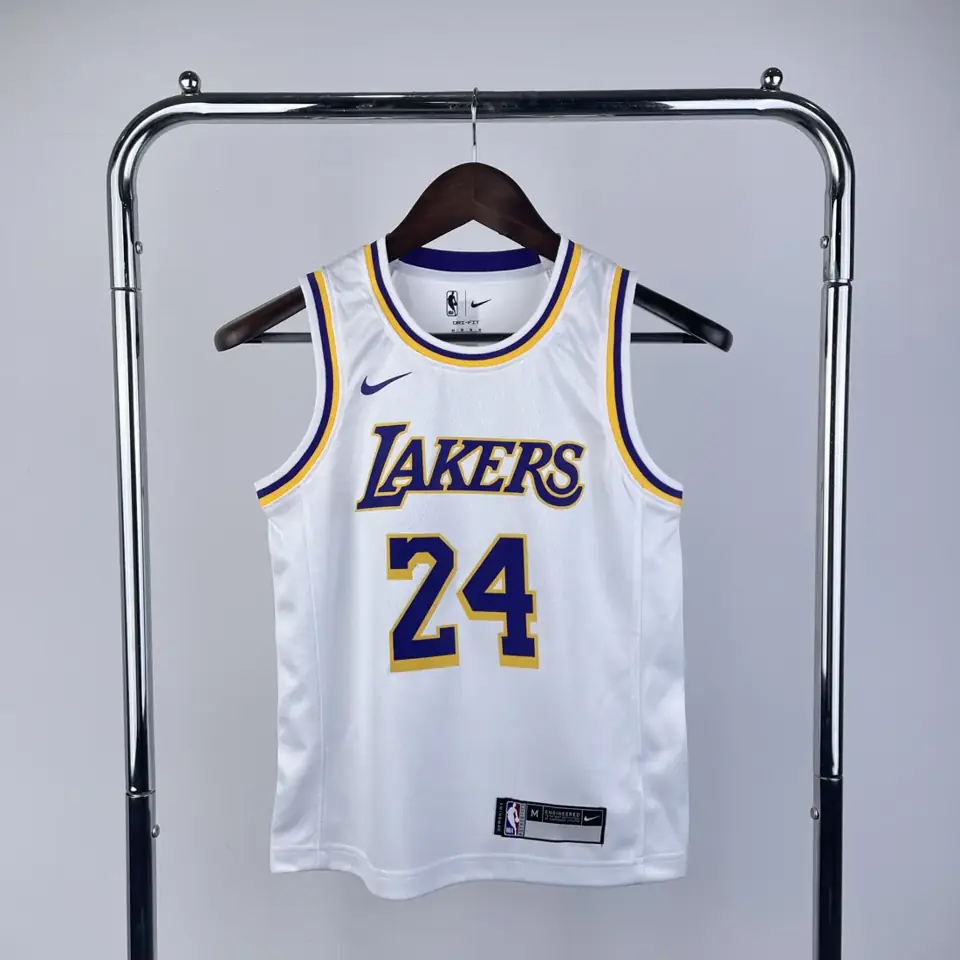 Foto 1 de Juvenil para niños: Lakers blanco nº 24 Kobe