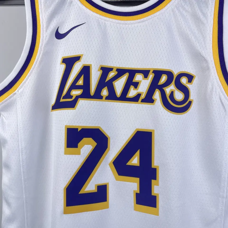 Foto 8 de Juvenil para niños: Lakers blanco nº 24 Kobe