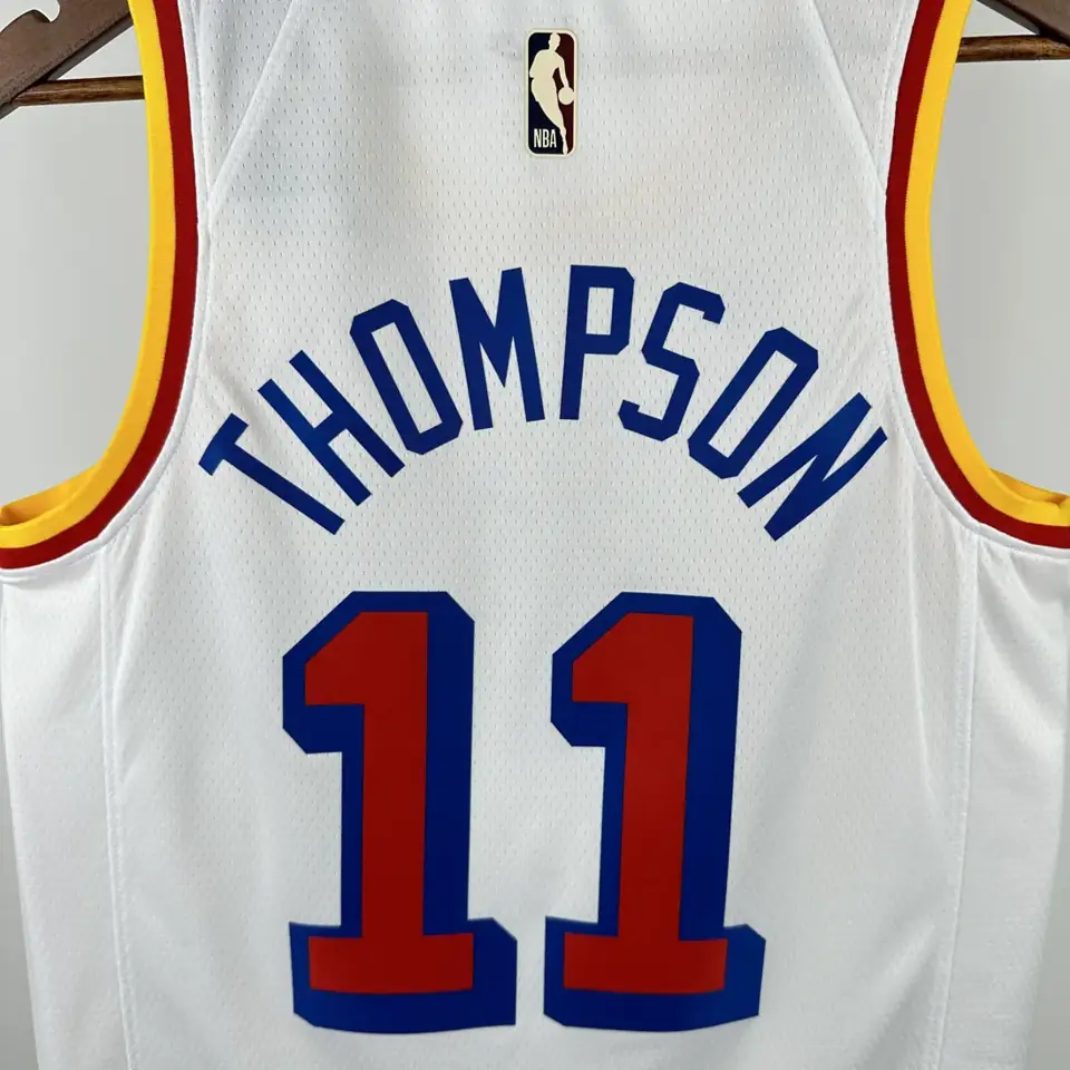 Foto 3 de Temporada 25 Warriors retro número 11 Thompson