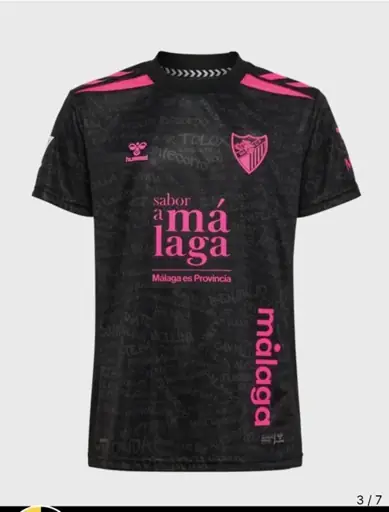 Málaga tercera equipación 26/27